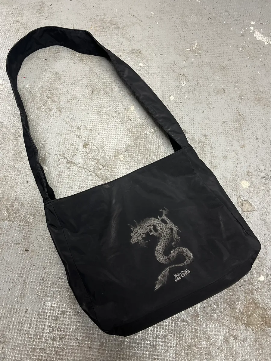 2000s Jean Paul Gaultier Dragon Shoulder Bag - Image 3