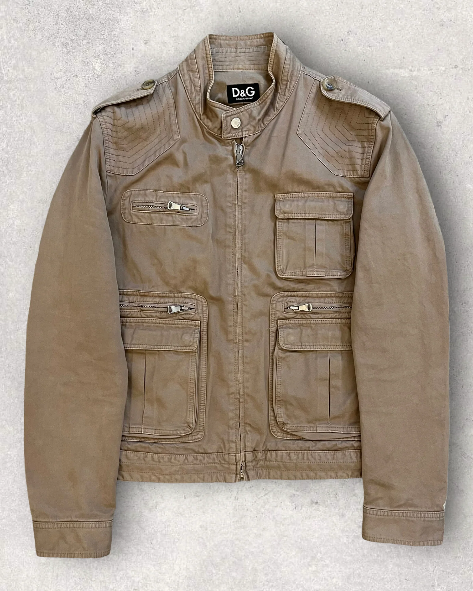 2004 Dolce & Gabbana Calm Sahara Jacket - Image 5