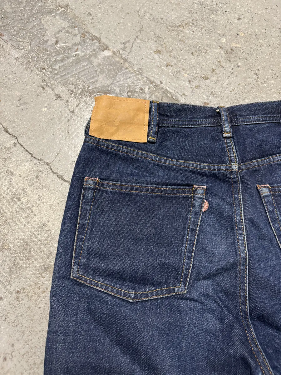 Acne Studios Blue Faded Denim Jeans - Image 6