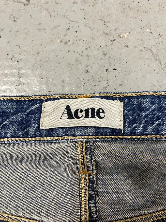 Acne Studios Faded Blue Denim Jeans - Image 8