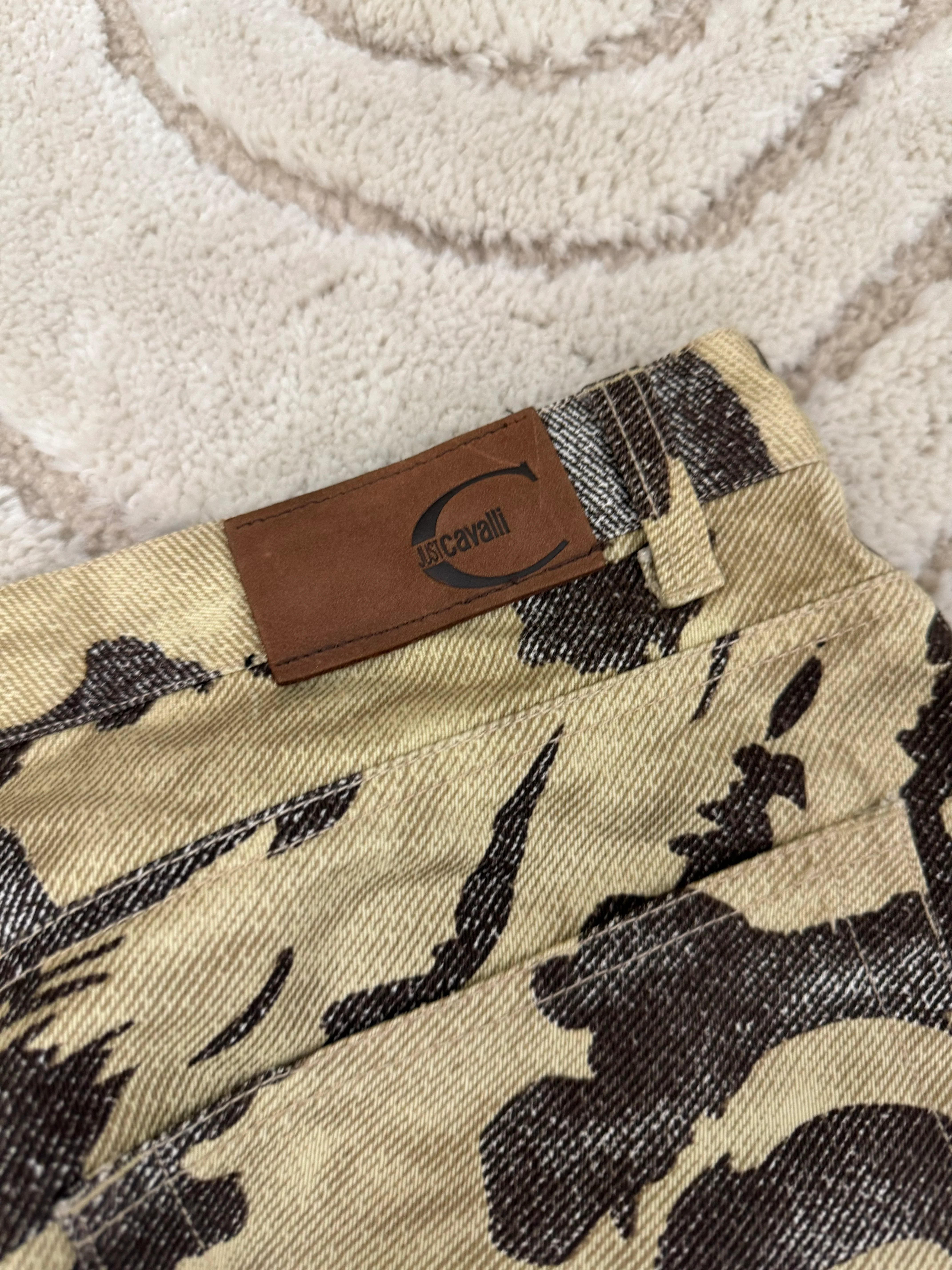 AW01/02 Cavalli Hunter Camouflage Pants (M) - Image 6