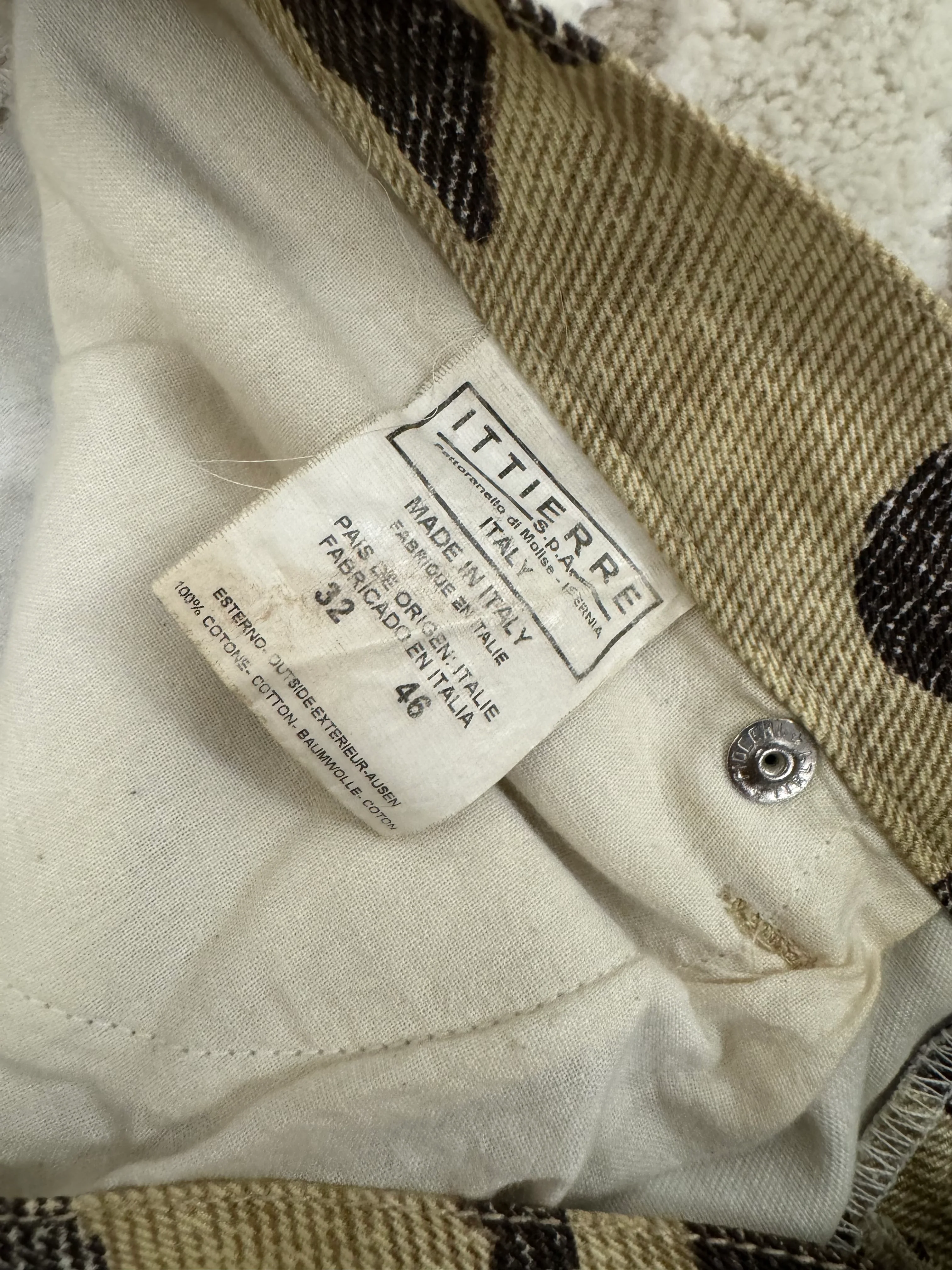 AW01/02 Cavalli Hunter Camouflage Pants (M) - Image 7
