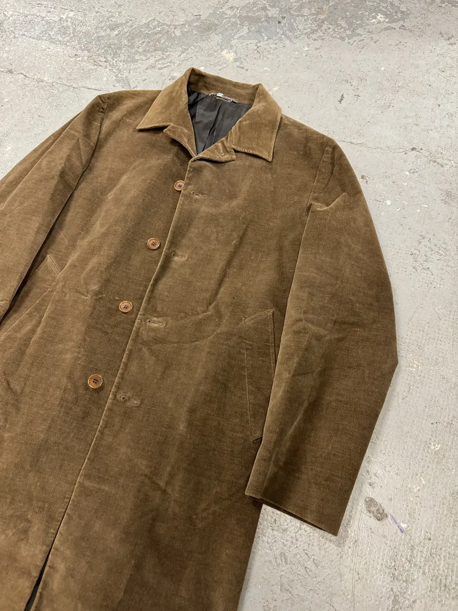 AW1996 Dolce & Gabbana Trench Brown Coat - Image 9