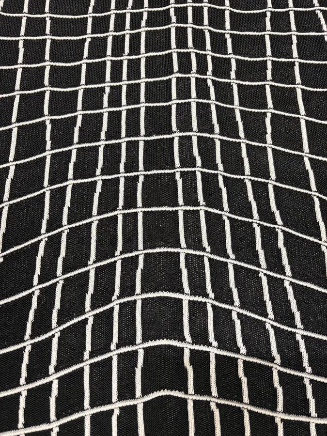 Balmain Paris Black & White Contemporary Skirt - Image 5