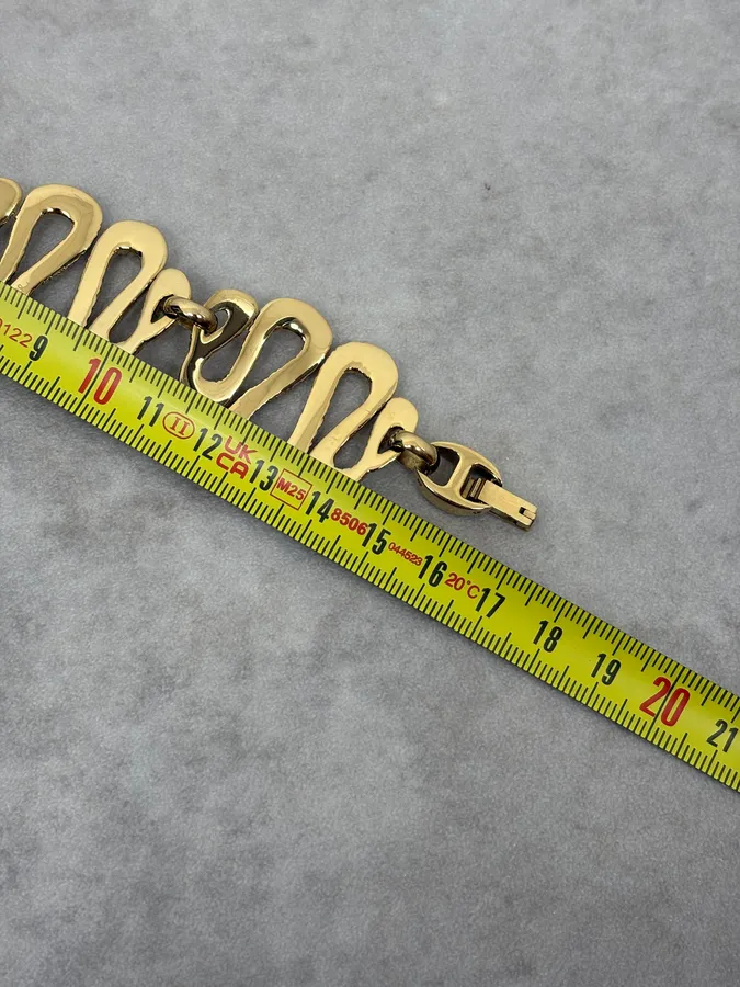 Cavalli Gold Snake Avant-Garde Bracelet - Image 10