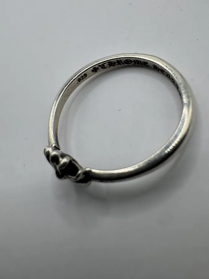 Chrome Hearts Plus Bubblegum Silver Ring - Image 3