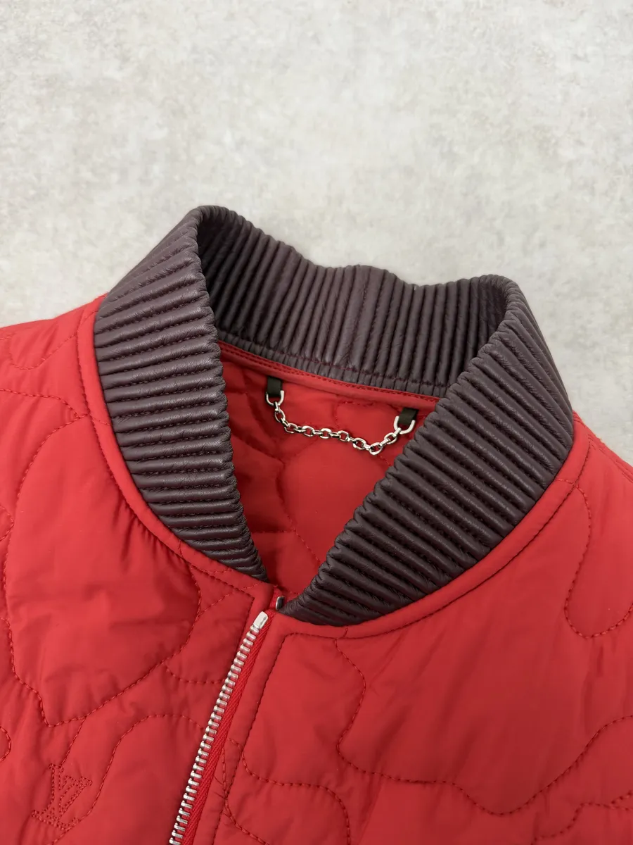 Louis Vuitton Red Abstract Camo Vest - Image 12